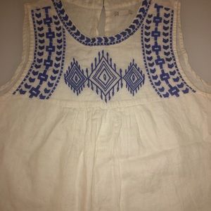 J. Crew tank top blouse